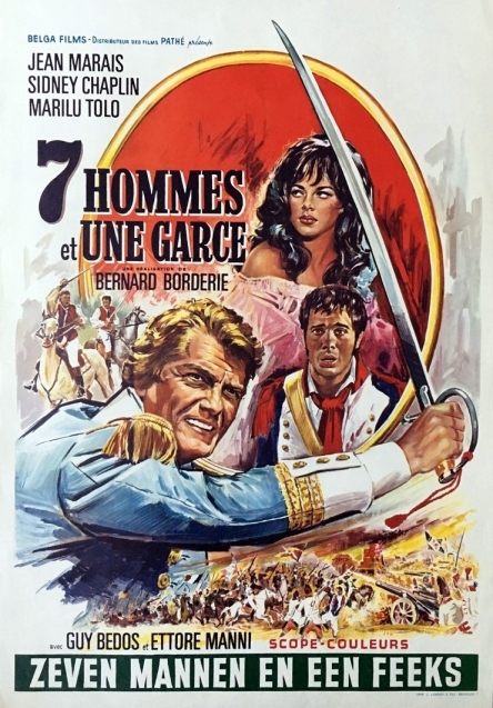 Sept hommes et une garce