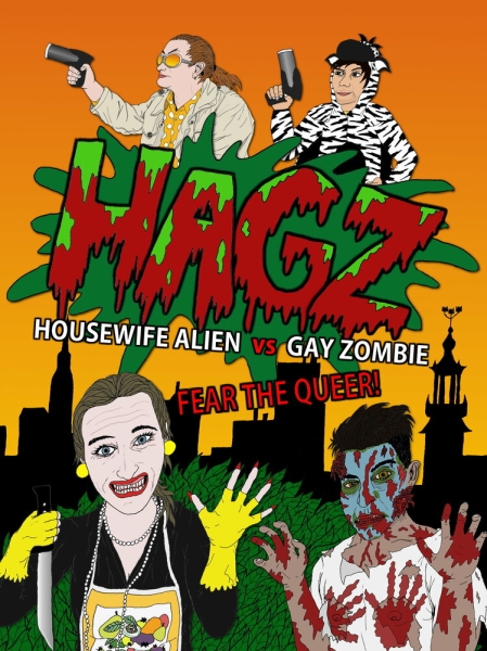 Housewife Alien vs. Gay Zombie